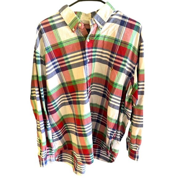 Ralph Lauren Lot of 3  Mens Plaid Button-Down Shirts 2XB Cotton Classic Fit - Picture 4 of 11